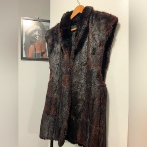 VINTAGE Real Fur Vest